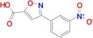 3-(3-Nitrophenyl)isoxazole-5-carboxylic acid