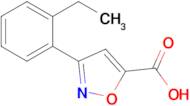 3-(2-Ethylphenyl)isoxazole-5-carboxylic acid