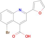 5-Bromo-2-(furan-2-yl)quinoline-4-carboxylic acid