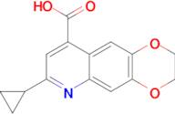 7-Cyclopropyl-2,3-dihydro-[1,4]dioxino[2,3-g]quinoline-9-carboxylic acid