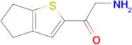 2-Amino-1-(5,6-dihydro-4h-cyclopenta[b]thiophen-2-yl)ethan-1-one