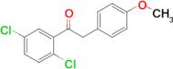 1-(2,5-Dichlorophenyl)-2-(4-methoxyphenyl)ethan-1-one