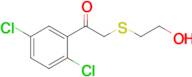 1-(2,5-Dichlorophenyl)-2-((2-hydroxyethyl)thio)ethan-1-one