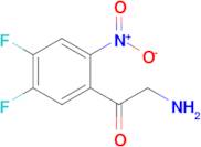 2-Amino-1-(4,5-difluoro-2-nitrophenyl)ethan-1-one