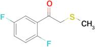 1-(2,5-Difluorophenyl)-2-(methylthio)ethan-1-one