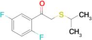 1-(2,5-Difluorophenyl)-2-(isopropylthio)ethan-1-one