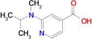 2-(Isopropyl(methyl)amino)isonicotinic acid