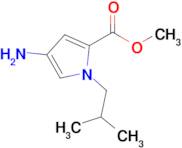 Methyl 4-amino-1-isobutyl-1h-pyrrole-2-carboxylate