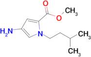 Methyl 4-amino-1-isopentyl-1h-pyrrole-2-carboxylate