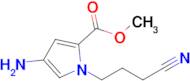 Methyl 4-amino-1-(3-cyanopropyl)-1h-pyrrole-2-carboxylate