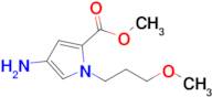 Methyl 4-amino-1-(3-methoxypropyl)-1h-pyrrole-2-carboxylate