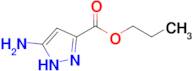 propyl 5-amino-1H-pyrazole-3-carboxylate