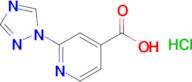 2-(1h-1,2,4-Triazol-1-yl)isonicotinic acid hydrochloride