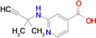 2-((2-Methylbut-3-yn-2-yl)amino)isonicotinic acid