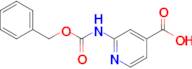 2-(((Benzyloxy)carbonyl)amino)isonicotinic acid