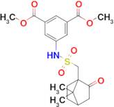 Dimethyl 5-(((7,7-dimethyl-2-oxobicyclo[2.2.1]heptan-1-yl)methyl)sulfonamido)isophthalate