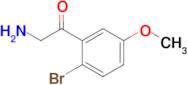 2-Amino-1-(2-bromo-5-methoxyphenyl)ethan-1-one