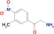 2-Amino-1-(3-methyl-4-nitrophenyl)ethan-1-one