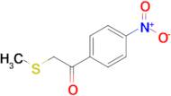 2-(Methylthio)-1-(4-nitrophenyl)ethan-1-one