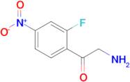 2-Amino-1-(2-fluoro-4-nitrophenyl)ethan-1-one