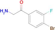 2-Amino-1-(4-bromo-3-fluorophenyl)ethan-1-one