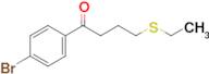 1-(4-Bromophenyl)-4-(ethylthio)butan-1-one