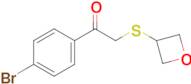 1-(4-Bromophenyl)-2-(oxetan-3-ylthio)ethan-1-one