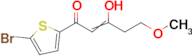 1-(5-bromothiophen-2-yl)-3-hydroxy-5-methoxypent-2-en-1-one