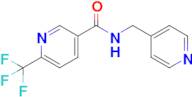 n-(Pyridin-4-ylmethyl)-6-(trifluoromethyl)nicotinamide