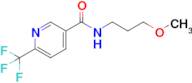 n-(3-Methoxypropyl)-6-(trifluoromethyl)nicotinamide