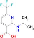 2-(Isopropylamino)-6-(trifluoromethyl)nicotinic acid