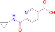 6-(Cyclopropylcarbamoyl)nicotinic acid