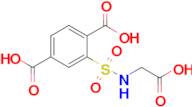 2-(n-(Carboxymethyl)sulfamoyl)terephthalic acid