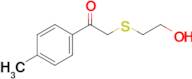 2-((2-Hydroxyethyl)thio)-1-(p-tolyl)ethan-1-one