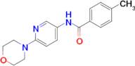 4-Methyl-N-(6-morpholinopyridin-3-yl)benzamide