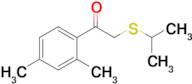 1-(2,4-Dimethylphenyl)-2-(isopropylthio)ethan-1-one