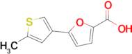 5-(5-Methylthiophen-3-yl)furan-2-carboxylic acid