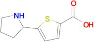 5-(Pyrrolidin-2-yl)thiophene-2-carboxylic acid