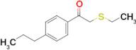 2-(Ethylthio)-1-(4-propylphenyl)ethan-1-one