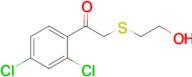 1-(2,4-Dichlorophenyl)-2-((2-hydroxyethyl)thio)ethan-1-one