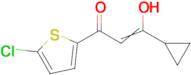 1-(5-chlorothiophen-2-yl)-3-cyclopropyl-3-hydroxyprop-2-en-1-one