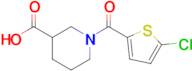 1-(5-Chlorothiophene-2-carbonyl)piperidine-3-carboxylic acid