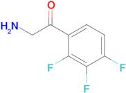 2-Amino-1-(2,3,4-trifluorophenyl)ethan-1-one