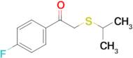 1-(4-Fluorophenyl)-2-(isopropylthio)ethan-1-one