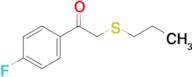 1-(4-Fluorophenyl)-2-(propylthio)ethan-1-one