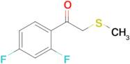 1-(2,4-Difluorophenyl)-2-(methylthio)ethan-1-one