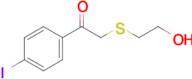 2-((2-Hydroxyethyl)thio)-1-(4-iodophenyl)ethan-1-one