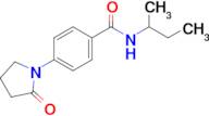 n-(Sec-butyl)-4-(2-oxopyrrolidin-1-yl)benzamide