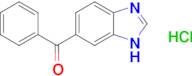 6-benzoyl-1H-1,3-benzodiazole hydrochloride