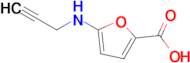 5-(Prop-2-yn-1-ylamino)furan-2-carboxylic acid
